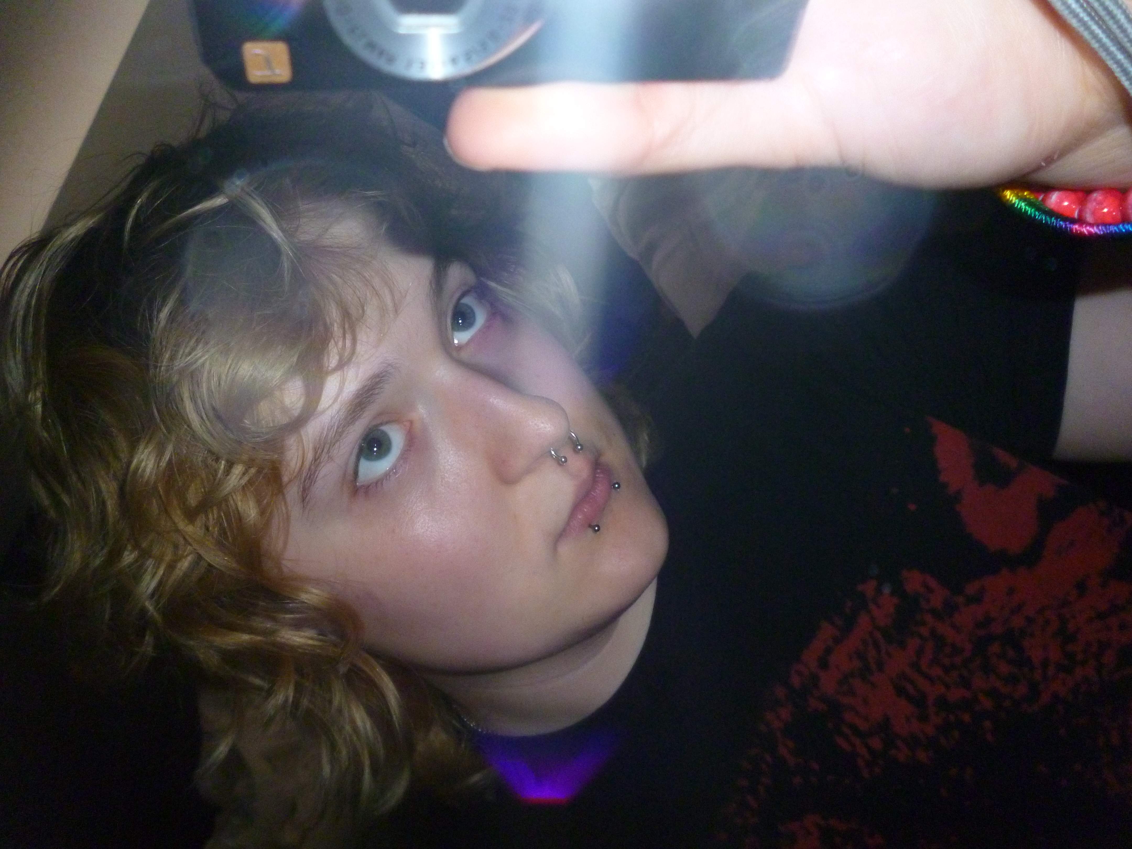 A cute selfie.